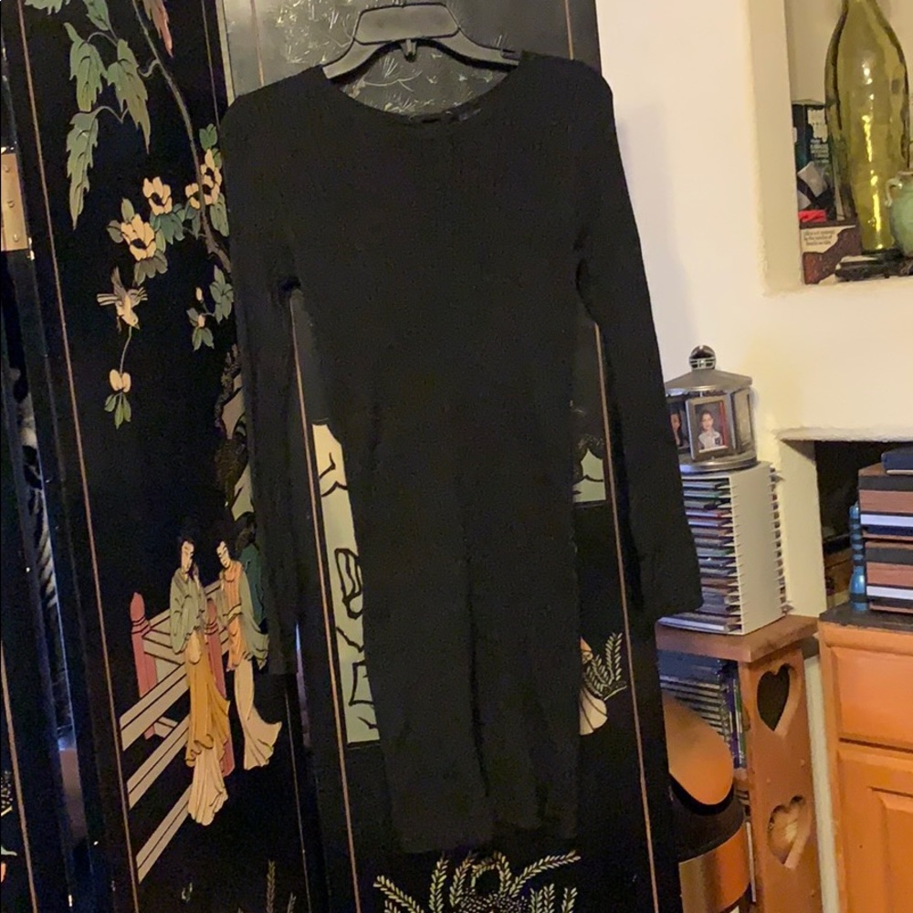 Black american eagle outfitters dress